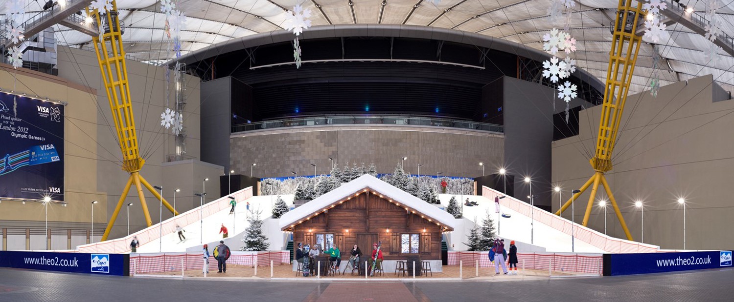 Indoor Realistic Artificial Snow, Eco Friendly, Biodegradable Fake Snow UK, FX Live. Indoor Ski Slope Hire UK